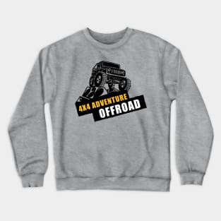 fun off road adventure Crewneck Sweatshirt